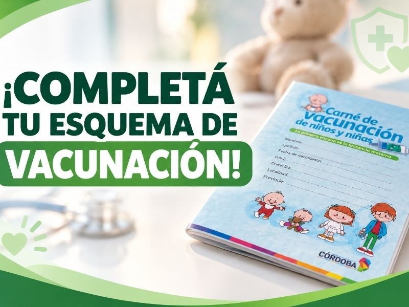 Jornada de vacunación en el CAPS de Villa del Totoral